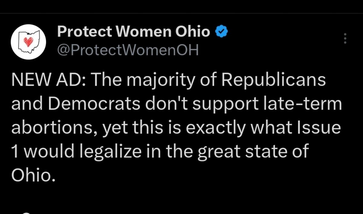 RachelCoyleOhio's tweet photo. There are literally only 3 options here.

1) These folks can't read
(Which would be sad but also how did they type that tweet)

2) They CAN read but don't know what "viability" means

3) They're lying to you 👈
https://t.co/hBSnBWm0nE

#YesInNovember https://t.co/3bgJD7BEnI