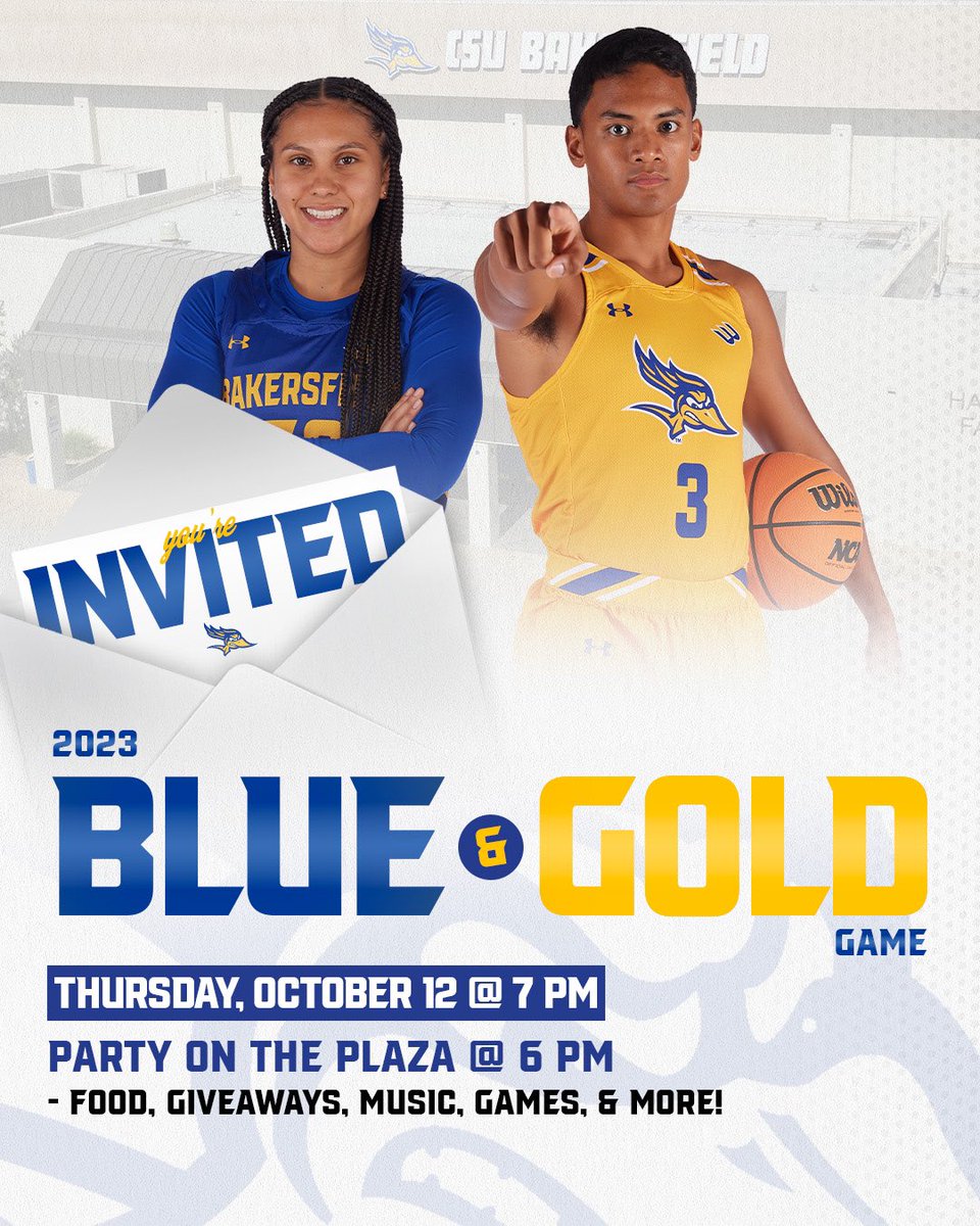 Image for the Tweet beginning: 2023 Blue-Gold game coming soon!