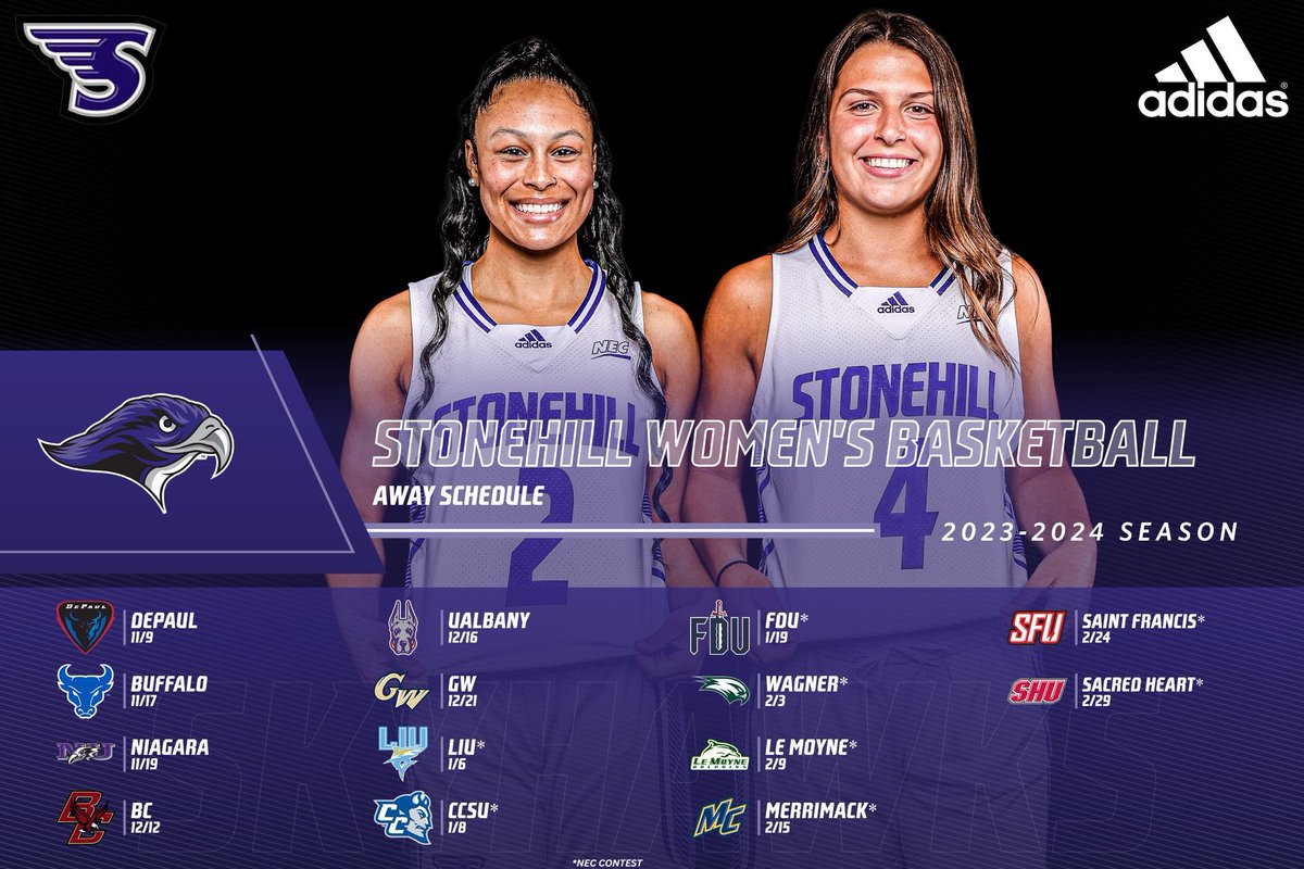 Stonehill Women’s Basketball tweet media