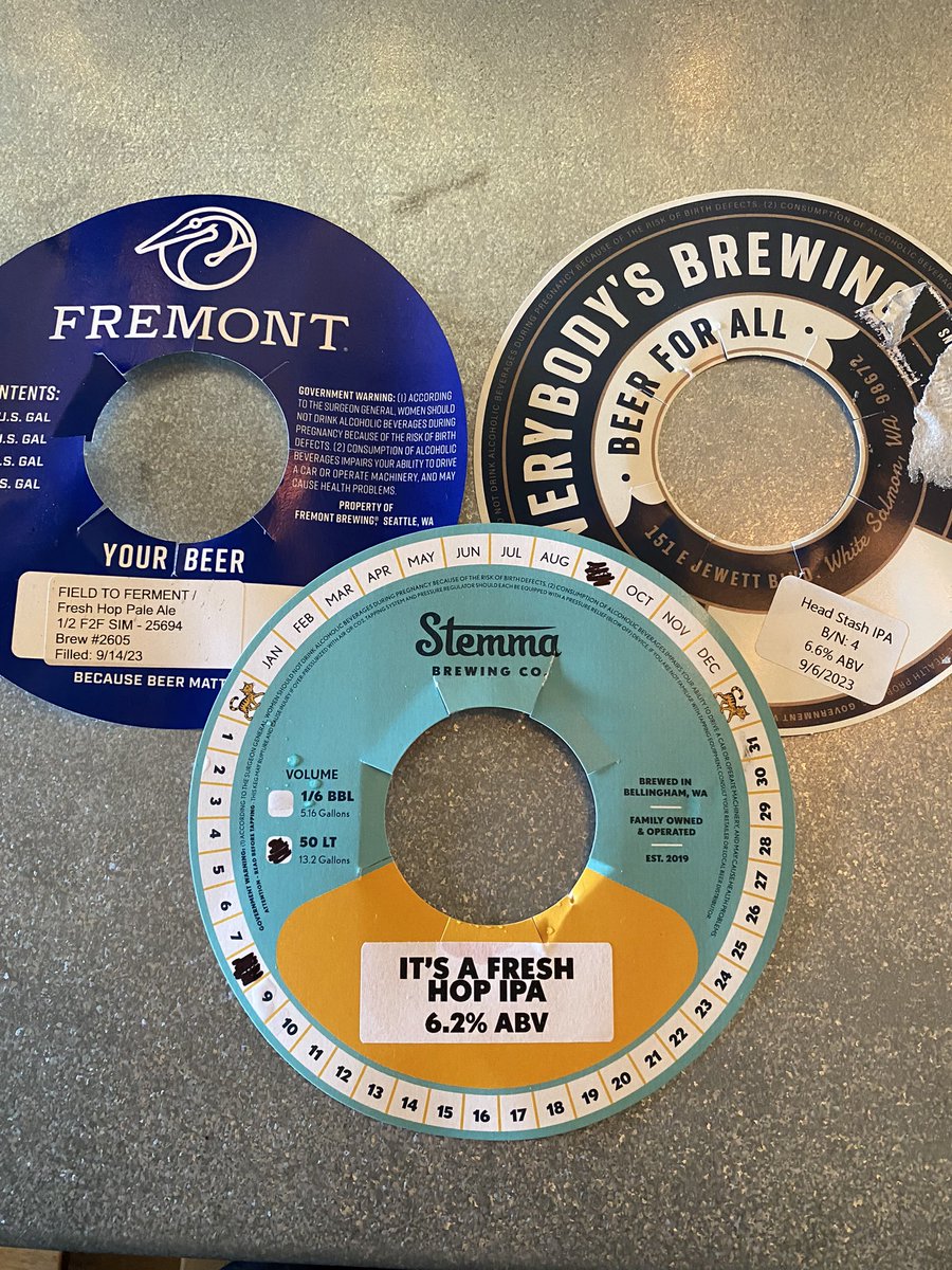 We just tapped fresh hops from <a href="/fremontbrewing/">Fremont Brewing</a> <a href="/EverybodysBrew/">Everybody's Brewing</a>  and <a href="/StemmaBrewing/">Stemma Brewing Co.</a> <a href="/LBTapRoom/">Local Boys Tap Room</a> #Purdy