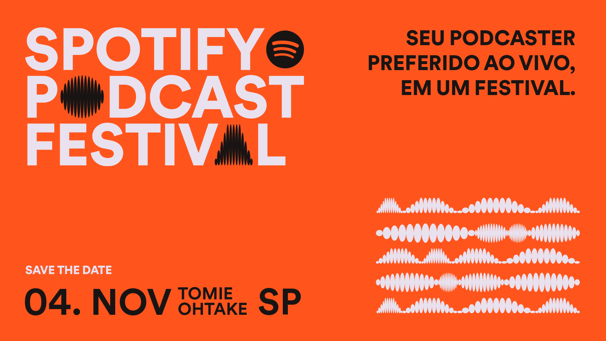 👉 É real 👈

𝐒𝐩𝐨𝐭𝐢𝐟𝐲 𝐏𝐨𝐝𝐜𝐚𝐬𝐭 𝐅𝐞𝐬𝐭𝐢𝐯𝐚𝐥 tá na área e vai fazer acontecer.