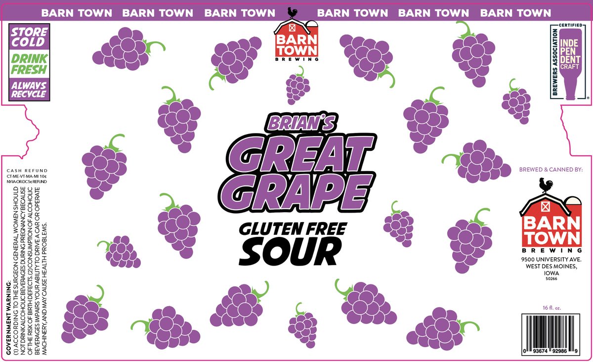 We'll give ya one more sneak peek at what we've got brewing.... 🍇 

Stay tuned for a release date!
