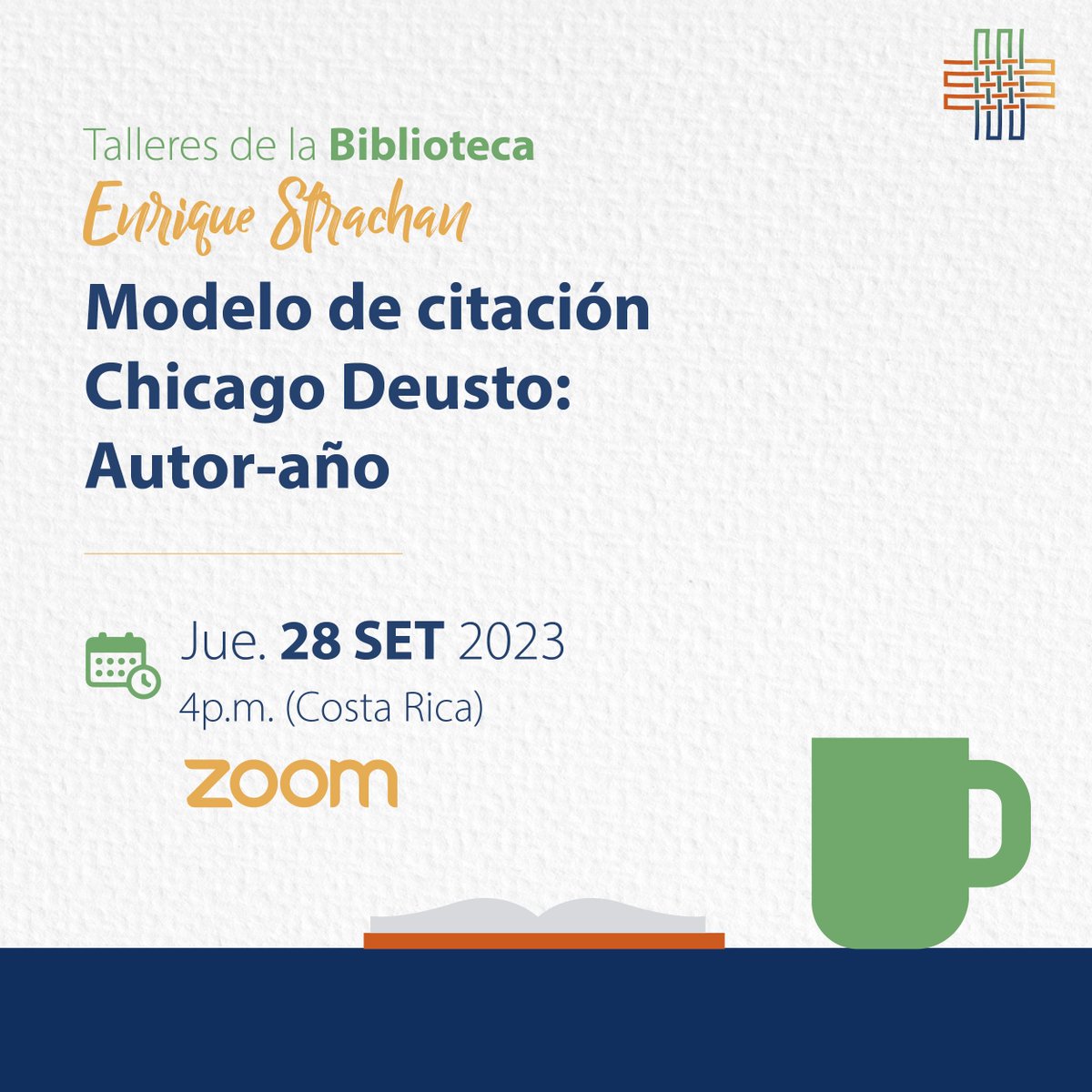 Beneficios Estudiantes - Personas Egresadas UBL
📣 Talleres de la Biblioteca Enrique Strachan 📚 "Modelo de citación Chicago Deusto: Autor-año".

Inscribite aquí 👉🏾 forms.gle/975j9tH2nmKDsv…

¡Les esperamos!