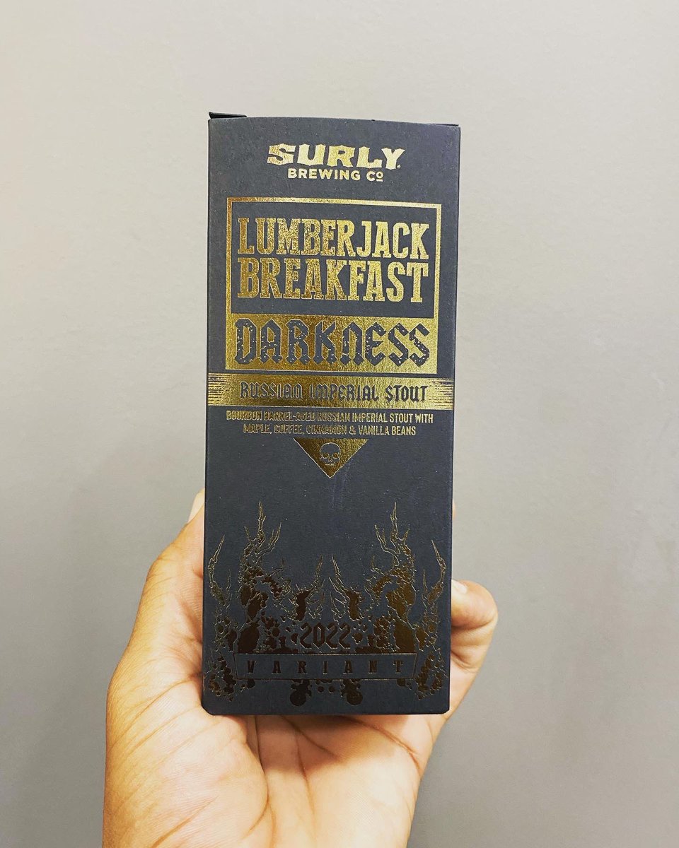We’re giving one person the chance to purchase a can of 2022 Lumberjack Breakfast Darkness made by <a href="/surlybrewing/">surlybrewing</a>. 

For your chance to win this opportunity, you must follow us, like this post, comment and repost. We will draw our winner on Tuesday, 9/26/23. 

Good luck!