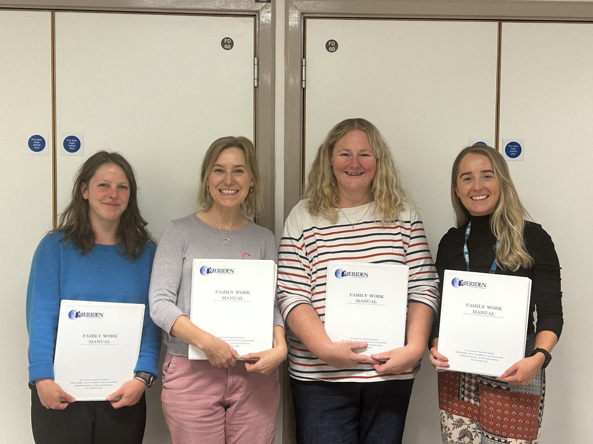 <a href="/NHSForthValley/">NHS Forth Valley</a> <a href="/sharonhornejen1/">Sharon Horne-Jenkins</a> <a href="/Dodd68Fra/">Frances Dodd</a> <a href="/MeridenFamily25/">Meriden Family Programme</a> <a href="/elaineq07/">Elaine Quinn</a> <a href="/TracyBinnieOT/">Tracy Binnie</a> 
Absolutely brilliant week training this lot in BFT #familyworkrocks