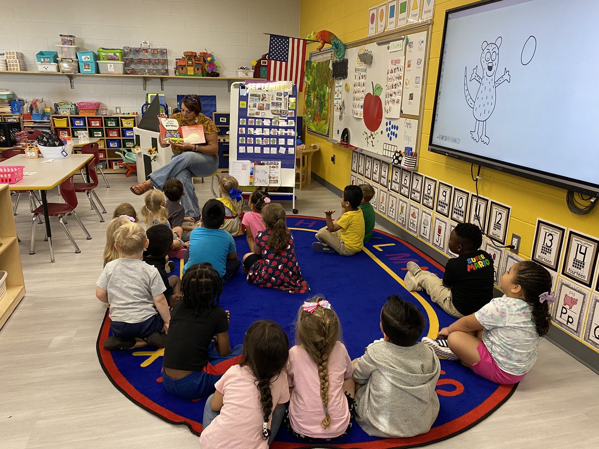 Today <a href="/jamie_preK/">Jamie</a> stopped by VPK <a href="/plainviewElem/">Plainview Elementary School</a> to share a book for Reading in the Schools Day! As usual, everyone ❤️’s Ms. Jamie the minute they meet her! They can’t wait to see her again😍