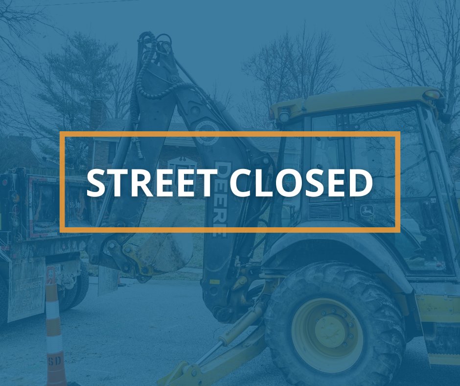 🚧 TRAFFIC ALERT 🚧 Beginning 9/25, a contractor for RWRA will close Veach Rd. from Parkway Dr. to the Legion Park parking lot. This closure is expected to last 3-4 weeks, pending no delays or inclement weather. NOTE: The Legion Park parking lot off Veach will also be closed.