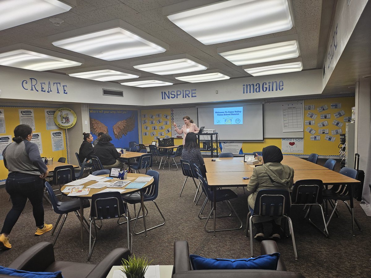 glover_do's tweet photo. Welcoming New Families at Madison. 
Family Engagement! Information about CVUSD for families 🫶
@CajonValleyUSD 
@CandlerSandra 
@Howayer_Linda 
@erickajasim2018 https://t.co/PdF8a38BLC