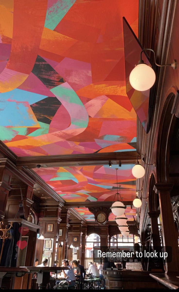 Note to self: Remember to look up.