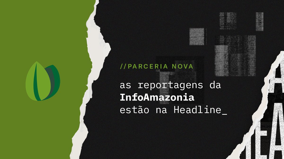 O <a href="/InfoAmazoniaBR/">InfoAmazonia Brasil</a> está com canal próprio na Headline!
Fique por dentro do geojornalismo na Amazonia!
 
🔗 infoamazonia.headline.com.br