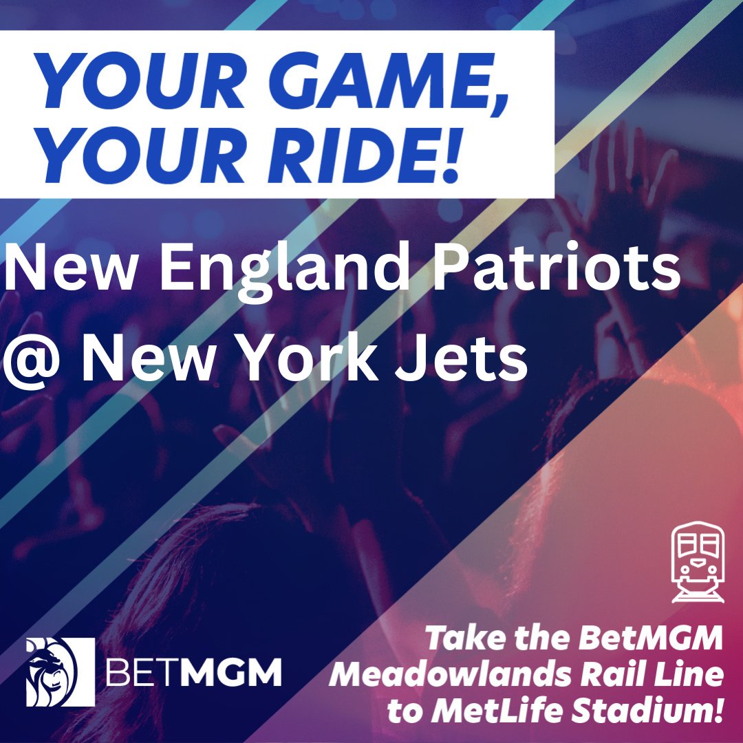 Patriots at New York Jets, Meadowlands Stadium