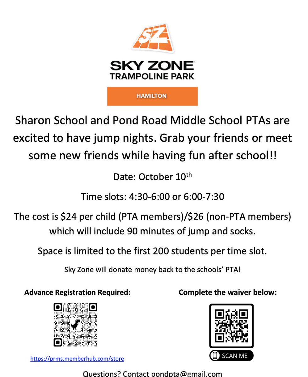 Pond Road Middle School PTA tweet media