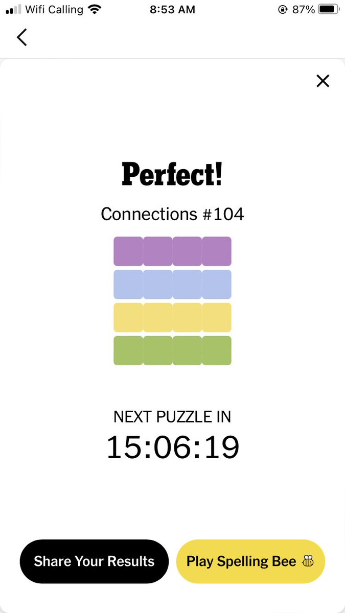Reverse order Connections