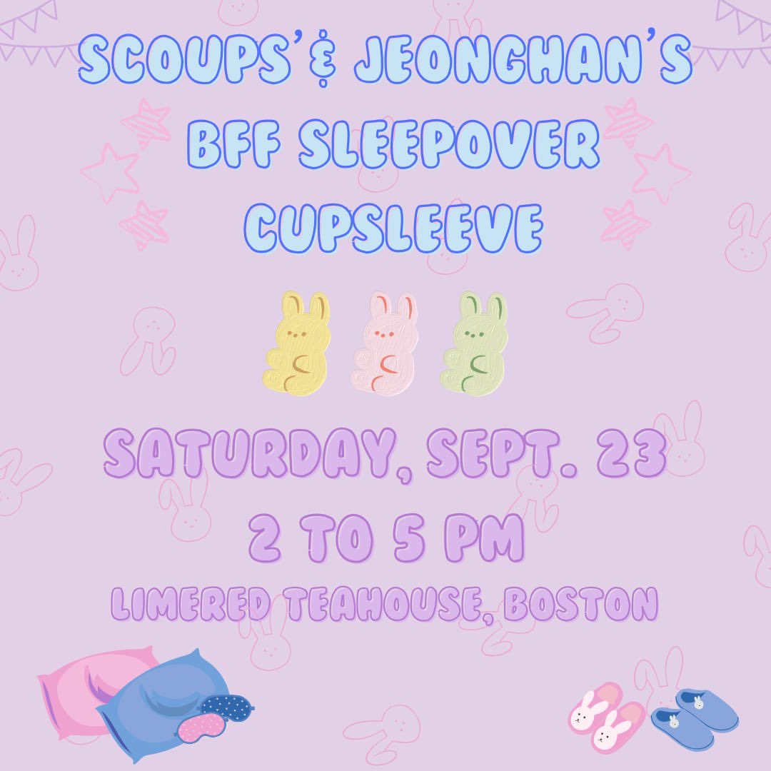 Are you all excited for tomorrow? We are ready to meet you all there! With our slumber party theme we are encouraging everyone to come in your comfiest attire (if you so please) and to bring your best friend along!

The preorder form is closing soon so do place your order soon!