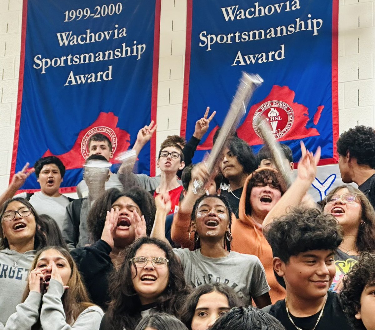 Ain't no rally like a Park View rally! 🥳🎉#PatriotsOut #ClassColorDay #FallSpiritWeek 🍂🍁