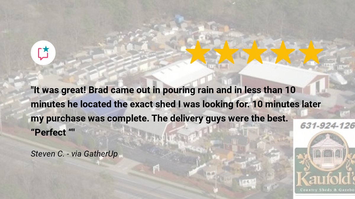 kaufoldstore's tweet photo. Another great review from one of our customers... https://t.co/tjRhgJqREs