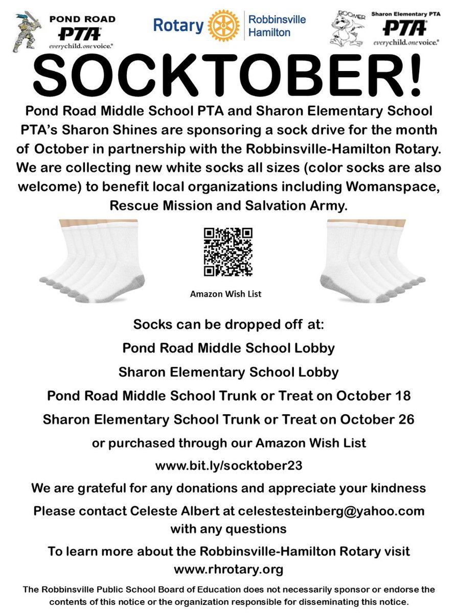 Pond Road Middle School PTA tweet media
