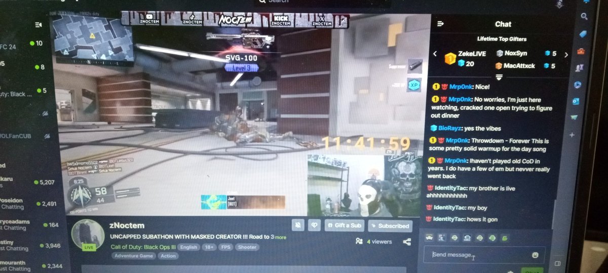 Mrp0nk_Official's tweet photo. The time is NOW!!! @zNoctem
Subathon is on!!
Bring everyone in for some god tier snipes!! 🔥
https://t.co/2GfloHorPt https://t.co/tznXn3j019