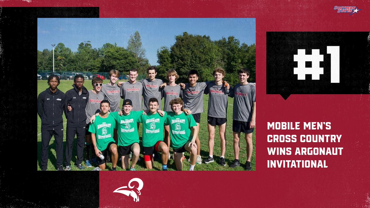 Southern States (@ssacsports) on Twitter photo The <a href="/UMobileRams/">University of Mobile Rams Athletics</a> men's cross country team won the Argonaut Invitational Friday. The <a href="/UMobileRams/">University of Mobile Rams Athletics</a> men's cross country team won the Argonaut Invitational Friday.