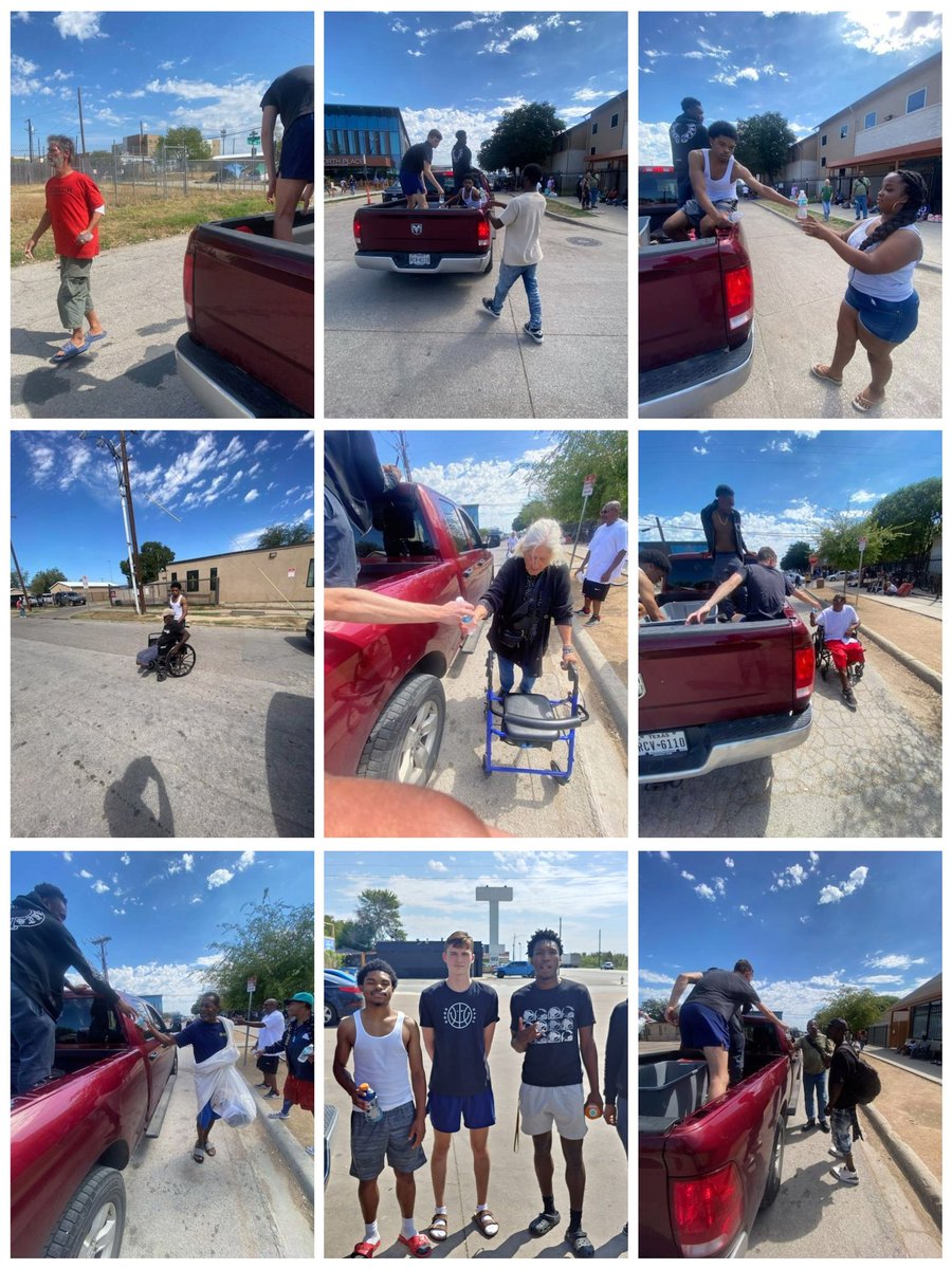 Friday, September 22 after morning workout. We had an opportunity tp live out our faith with actions and words!!