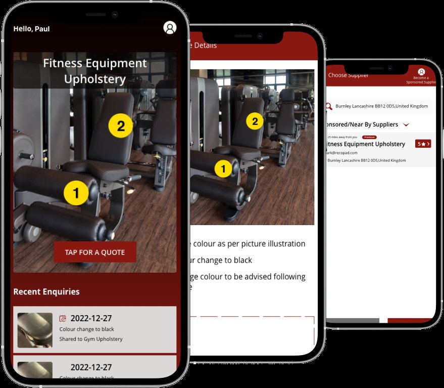 RecoPad_App's tweet photo. https://t.co/4G1okdaC7Q
Fitness Equipment Upholstery https://t.co/1uj3vgKTrJ
