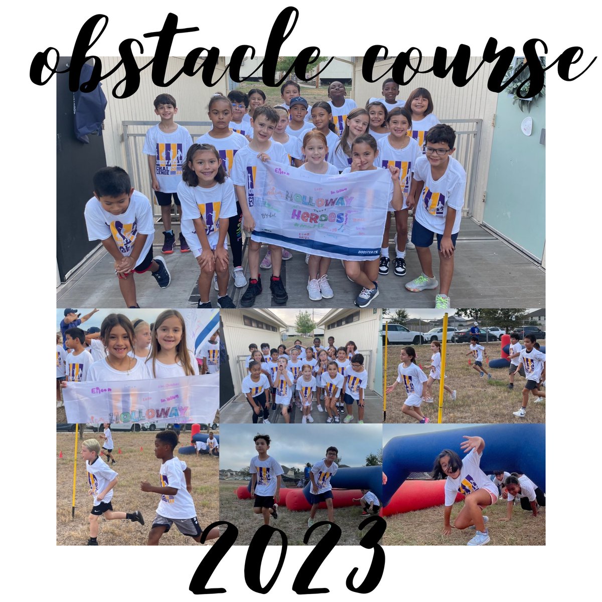 Hey_Holloway's tweet photo. 🎶 “I had the best day with you, today” 🎶 

So much fun during our booster obstacle course this morning! Love these crazy kiddos so much!
#thecoleway 
@NISDCole https://t.co/NOS2h1pPVj