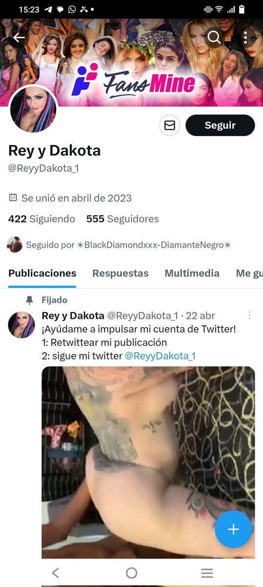 Holaaaaa muñecos!!!! Oigan alguien está suplantando mi perfil y mis videos!! 🤬🤬🤬 la verdad no sé vale, háganme el favor de reportarlo xfa!! Y ni estoy en fans Mine!!