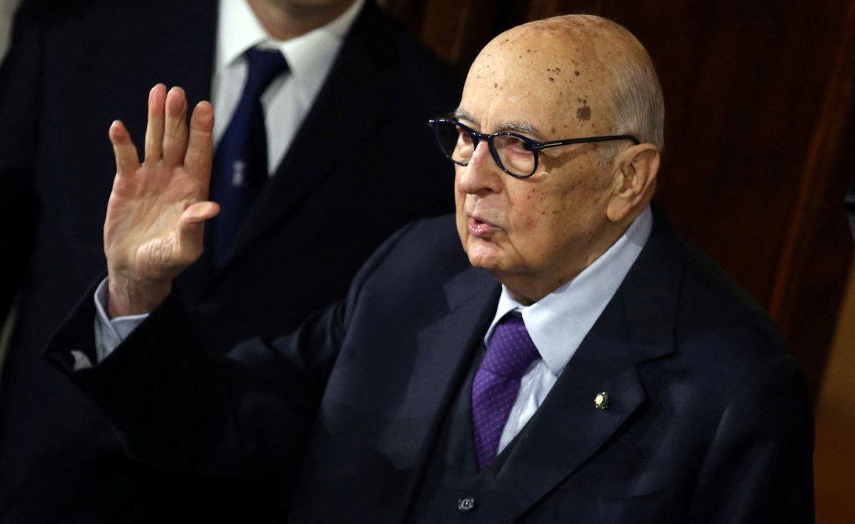 3CatInfo's tweet photo. Mor Giorgio Napolitano, el president italià que es va enfrontar a la fallida  https://t.co/I63EmSN8Dq https://t.co/d9OebJewzn