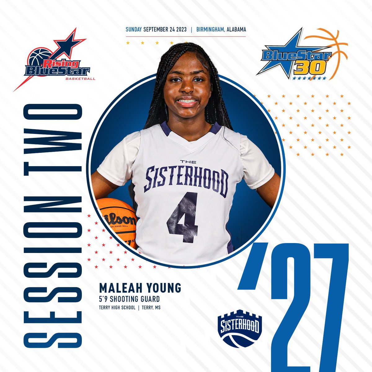 MYoung2027's tweet photo. SEE YOU SUNDAY!!
Rising Blue Star Combine Birmingham, AL
#risingbluestar
#ouTSHine 
#mississippiGIRLScanBALL
@TSHLadyLions https://t.co/9ySDheAluo
