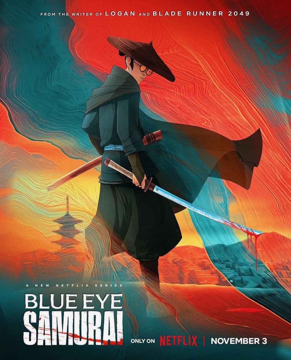 animetv_jp's tweet image. Blue Eye Samurai is coming to Netflix November 3! The teaser trailer will be released next week! Stay Tuned! ⚔️

✨More: netflix.com/anime