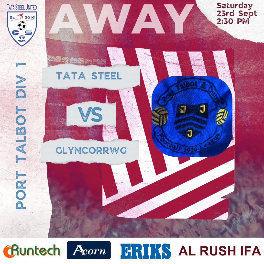 Tomorrow our firsts are home in the W John Owen cup against newly promoted <a href="/CwrtRawlinFC/">Cwrt Rawlin FC</a> while our reserves head to <a href="/GlyncorrwgAfc/">Glyncorrwg AFC</a> for league action.

Both teams 2.30 kick off, looking for a result against testing opposition.

#HALASCOW
#10gsAndScabbyKnees