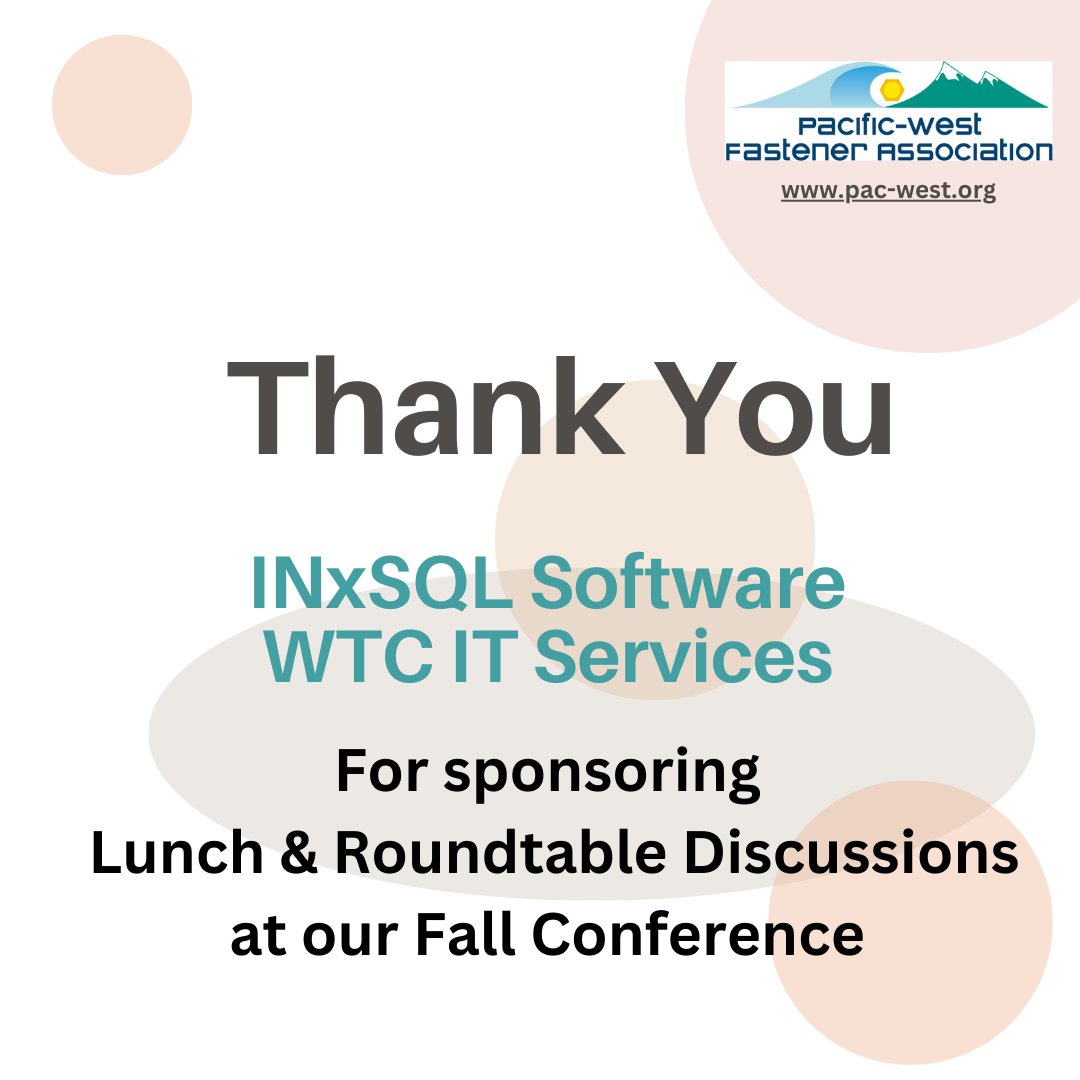 The opportunity to share issues and solutions at roundtable discussions is one of the best reasons to attend Pac-West conferences.