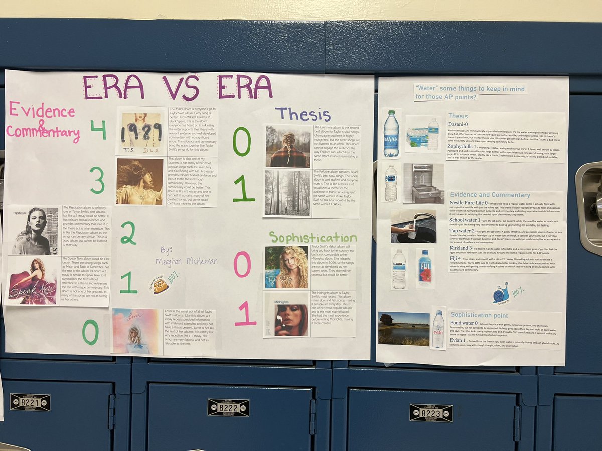 MrsgTravis's tweet photo. I am extremely proud of the hard work my AP Lit. students @NaplesHS put into these projects! Show your knowledge of the AP Lit. rubric using a theme and creativity! #ccps #creativity I https://t.co/p51FC43qTI