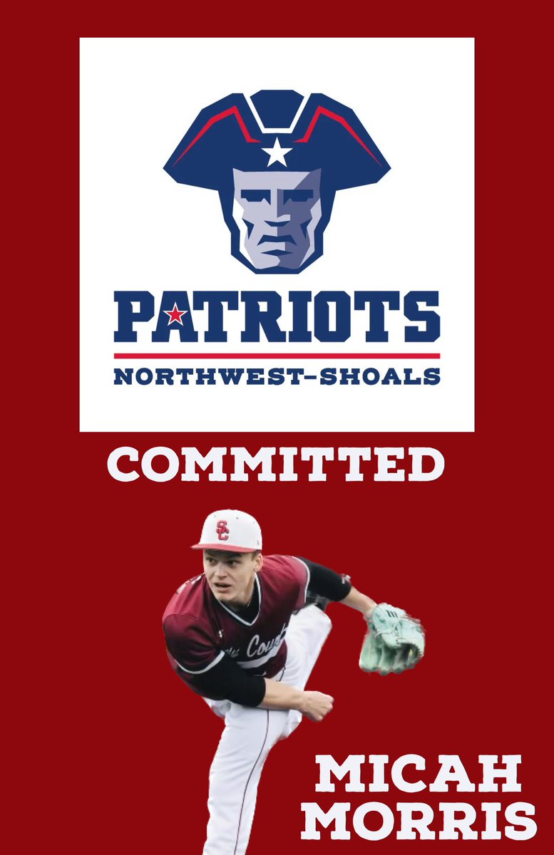I am blessed to announce that I will be continuing my academic and athletic career at Northwest Shoals CC. Thank you to Coach Langston for giving me this opportunity and thank you to my friends,family, and coaches for all of their support. #GOPATRIOTS