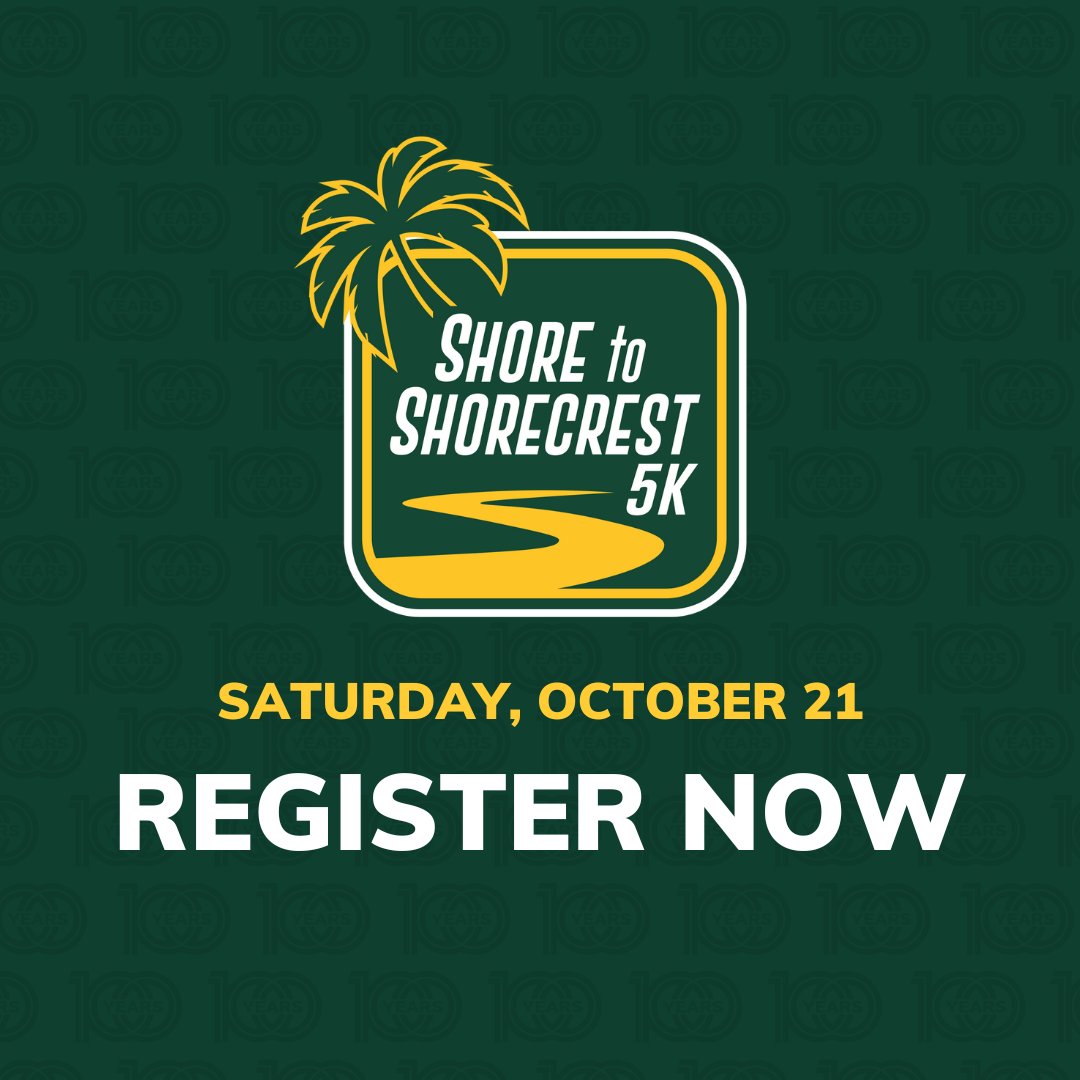 Celebrate #Shorecrest history with the Shore to Shorecrest 5K, a run/walk from the School's original location at 1200 North Shore Dr, NE to the current campus! Register at bit.ly/3Zq0BhV by October 1 to get your #Shorecrest100 event t-shirt!