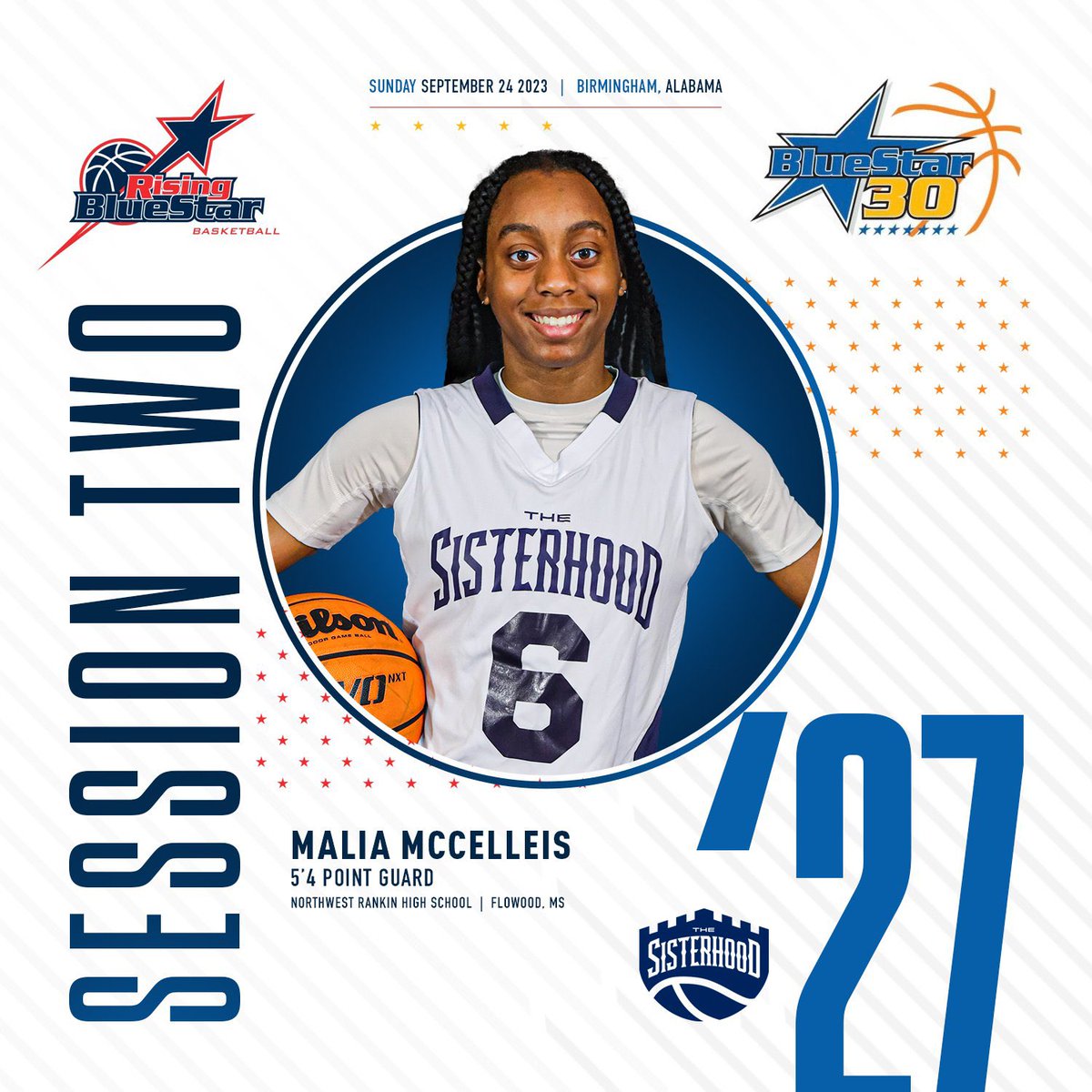 MaliaMccelleis's tweet photo. SEE YOU SUNDAY!!
Rising Blue Star Combine Birmingham, AL
#risingbluestar 
#ouTSHine #mississippiGIRLScanBALL
@TSHLadyLions https://t.co/b7F2cTEup5