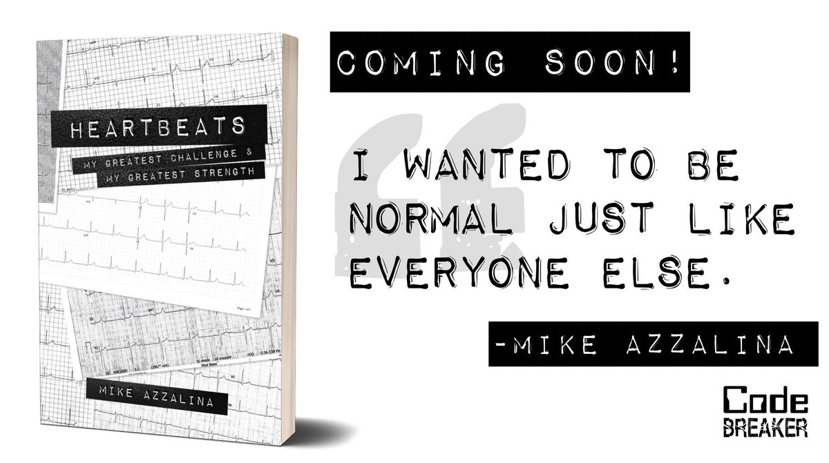 “I wanted to be normal just like everyone else.”

I wrote this book as a reminder that whatever uniqueness you come with isn’t a barrier. 

It’s an invitation to greatness.

#Heartbeats #Codebreaker