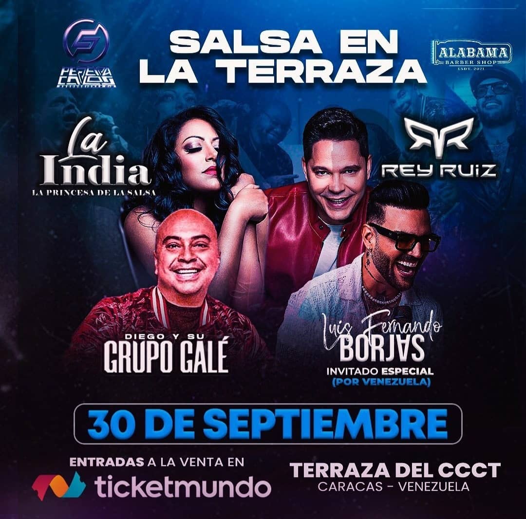 Meridianoonline's tweet photo. ¡RONDA te invita a "Salsa en la Terraza"! 🎶
.
Este 30 de septiembre con los grandes de la salsa:
- La India
- Rey Ruiz
- Grupo Galé
- Luis Fernando Borjas
Busca tus entradas -> https://t.co/tfOA0hQr8I
#cpproducciones
#ronda #laindia #reyruiz #grupogale #luisfernandoborjas https://t.co/qqJAfiHbn0