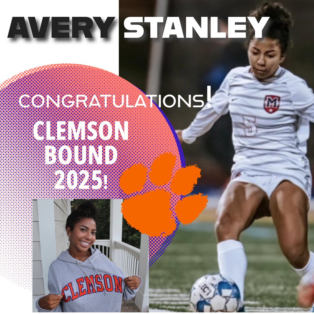 MiltonSoccerBooster (@miltonscrboostr) on Twitter photo Congratulations to future <a href="/ClemsonUniv/">Clemson University</a> Tiger, Avery Stanley, on her commitment to play soccer in 2025! A current junior @miltonhighsch and beast defender for Milton Soccer, we know she's going to crush the competition! Way to #RepTheM and go next level! #clemsonsoccer #MPire Congratulations to future <a href="/ClemsonUniv/">Clemson University</a> Tiger, Avery Stanley, on her commitment to play soccer in 2025! A current junior @miltonhighsch and beast defender for Milton Soccer, we know she's going to crush the competition! Way to #RepTheM and go next level! #clemsonsoccer #MPire