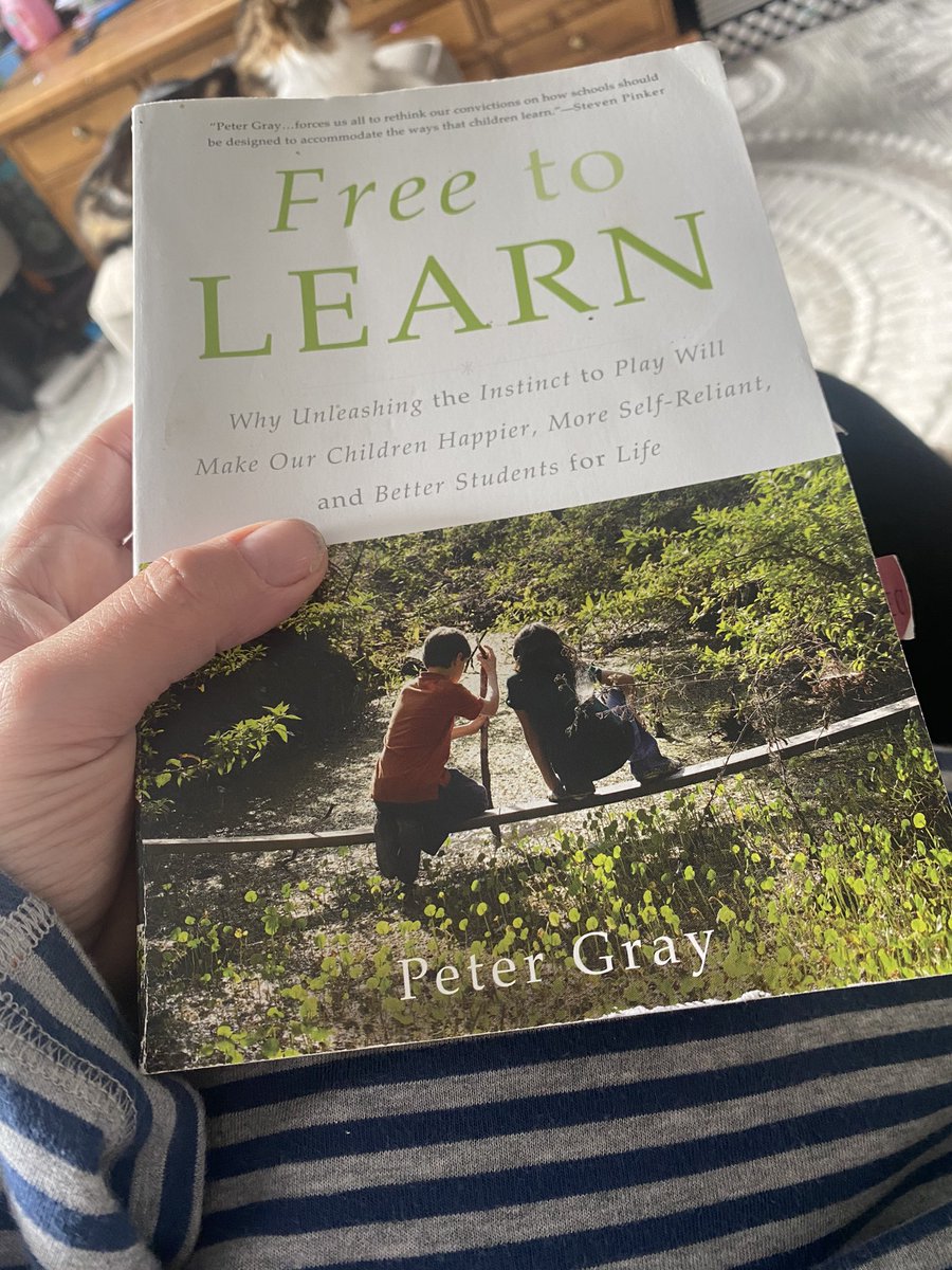 SarahWan's tweet image. I’m really enjoying Free to learn
By Peter Grey at the moment. A real eye opener!