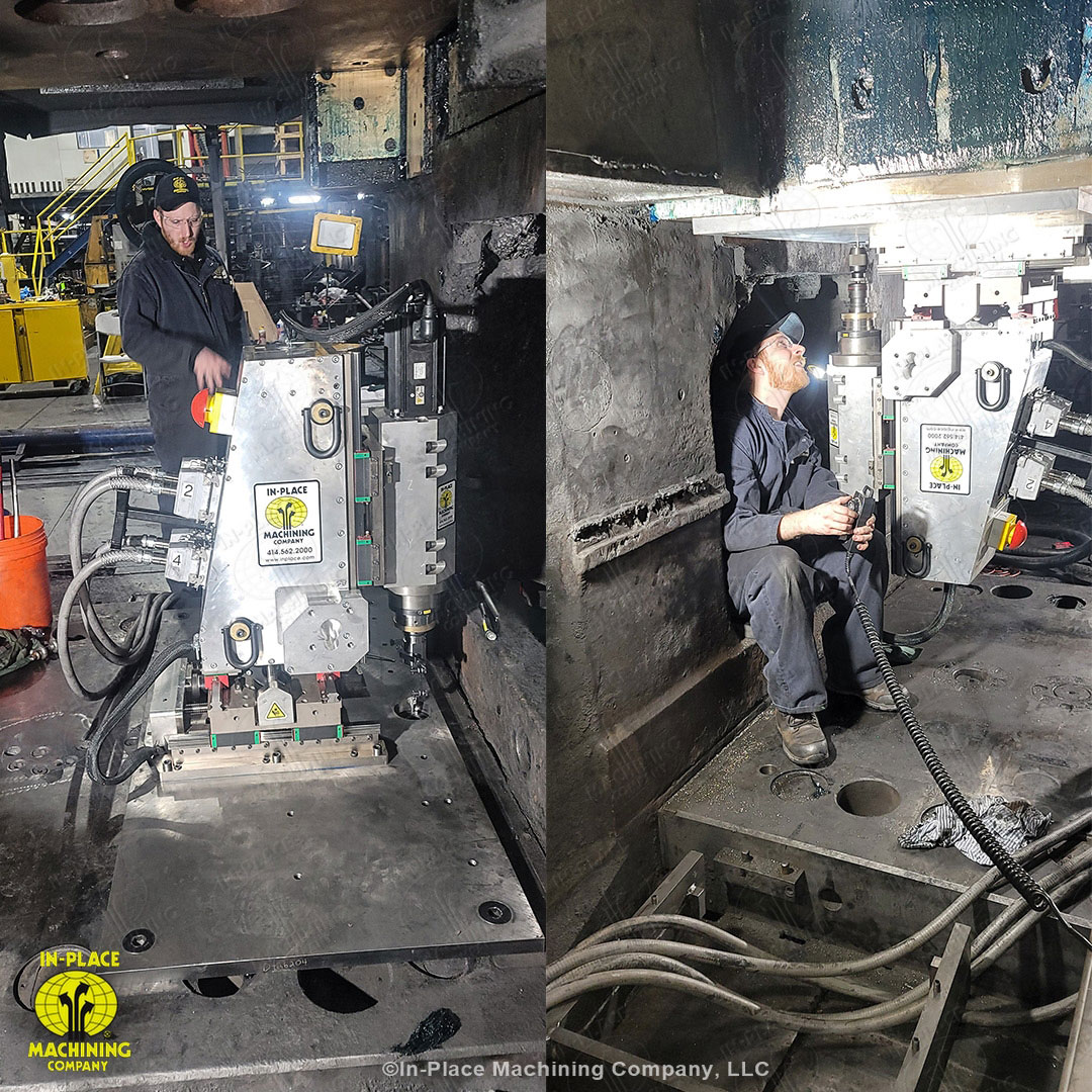 InPlaceMachine's tweet image. IPM Completes Threaded Hole Repair in Forge Ram Press a Full One Day Ahead Schedule

Read the full Job Story at ➡️ bit.ly/Threaded-Hole-…

#ForgingIndustry #CNCThreadMill