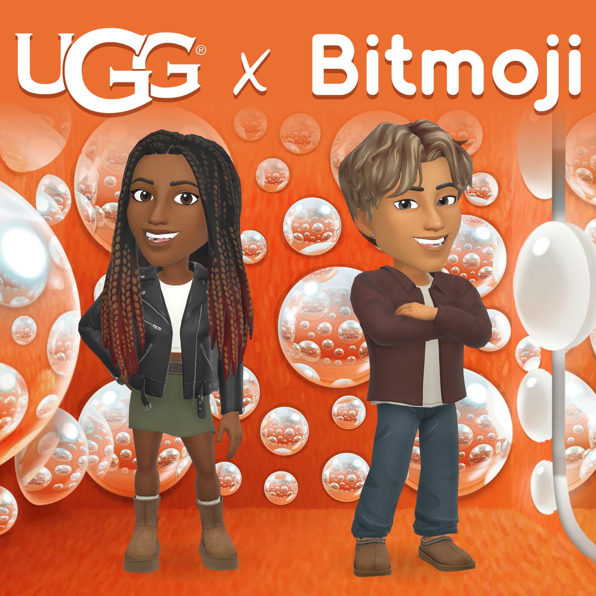 It's tIIIiiIImMmmeeEE! #UggSeason is in full effect. Celebrate Chestnut by dressing up your @Bitmoji from the UGGxBitmoji closet here: bit.ly/3LBUlxJ #UGG #UggxBitmoji