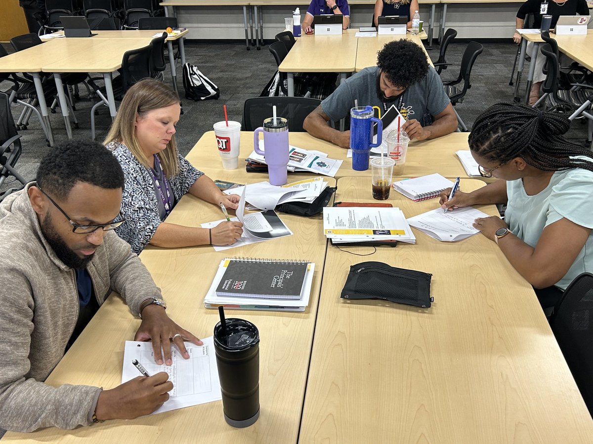 Our ⁦<a href="/WichitaUSD259/">Wichita Public Schools</a>⁩ first year principals engaged in a PLC focused on relational capacity, building culture, &amp; managing human and financial capital. Our WPS staff and students are in good hands for years to come! ⁦@BJohnson_Edu⁩ #wpsproud