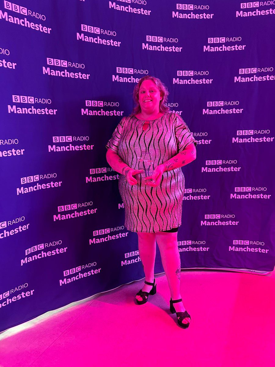 Auti_SK's tweet photo. Well it was a surprise to be nominated for the @BBCRadioManc  make a difference community group award but I’m blown away that we won it 😁😁@StockportMBC @wendymwild  #stockport #followingyourdreams https://t.co/JE2T6NpAy2
