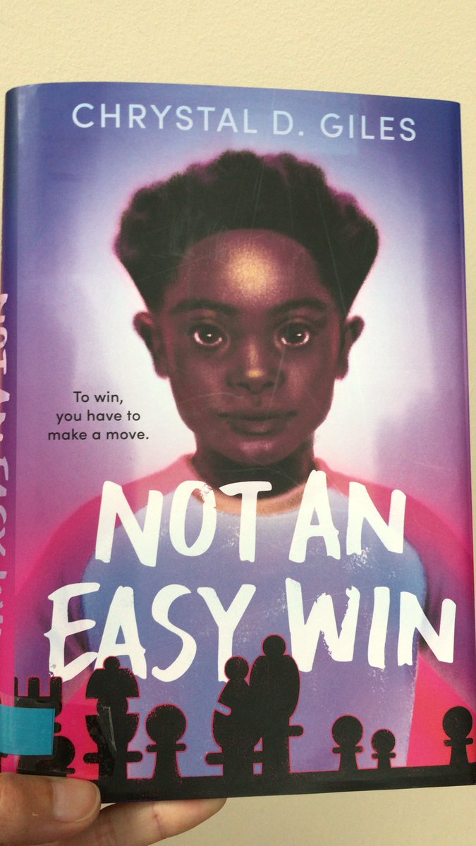 Just finished this excellent #mg from @creativelychrys, so my weekend is already off to a great start. Loved it and can’t wait to #booktalk it on Monday. Thanks for the rec @KathieMacIsaac and @McNallyKids for having it on the shelves. And Chrystal for writing it!!!