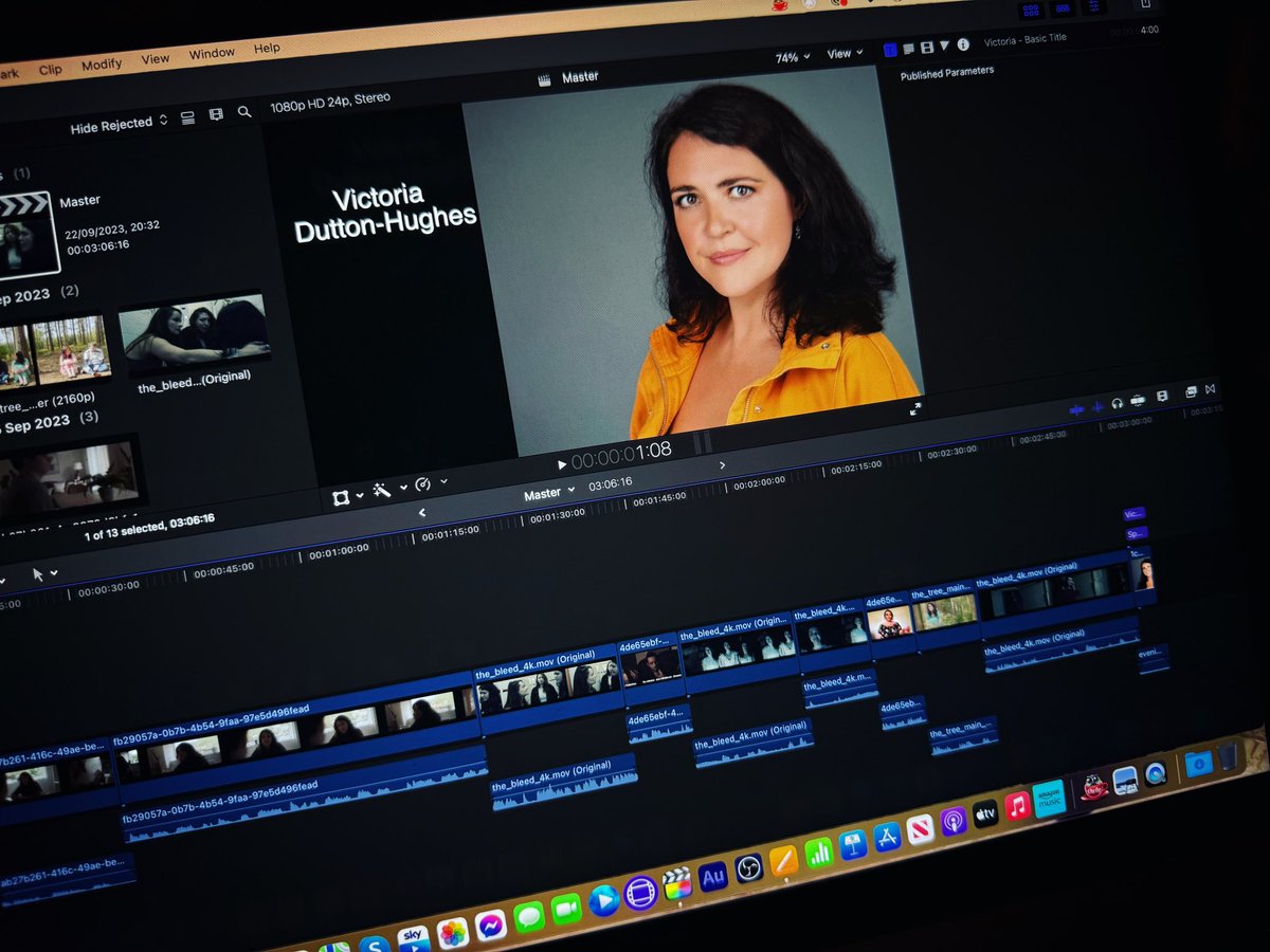 jasonimpey's tweet image. Showreel editing, great seeing the varied work @VicDuttonHughes has done #showreel #editing #postproduction