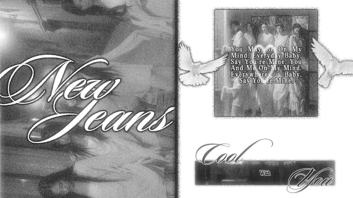 virtualpetals's tweet image. newjeans ♡ cool with you