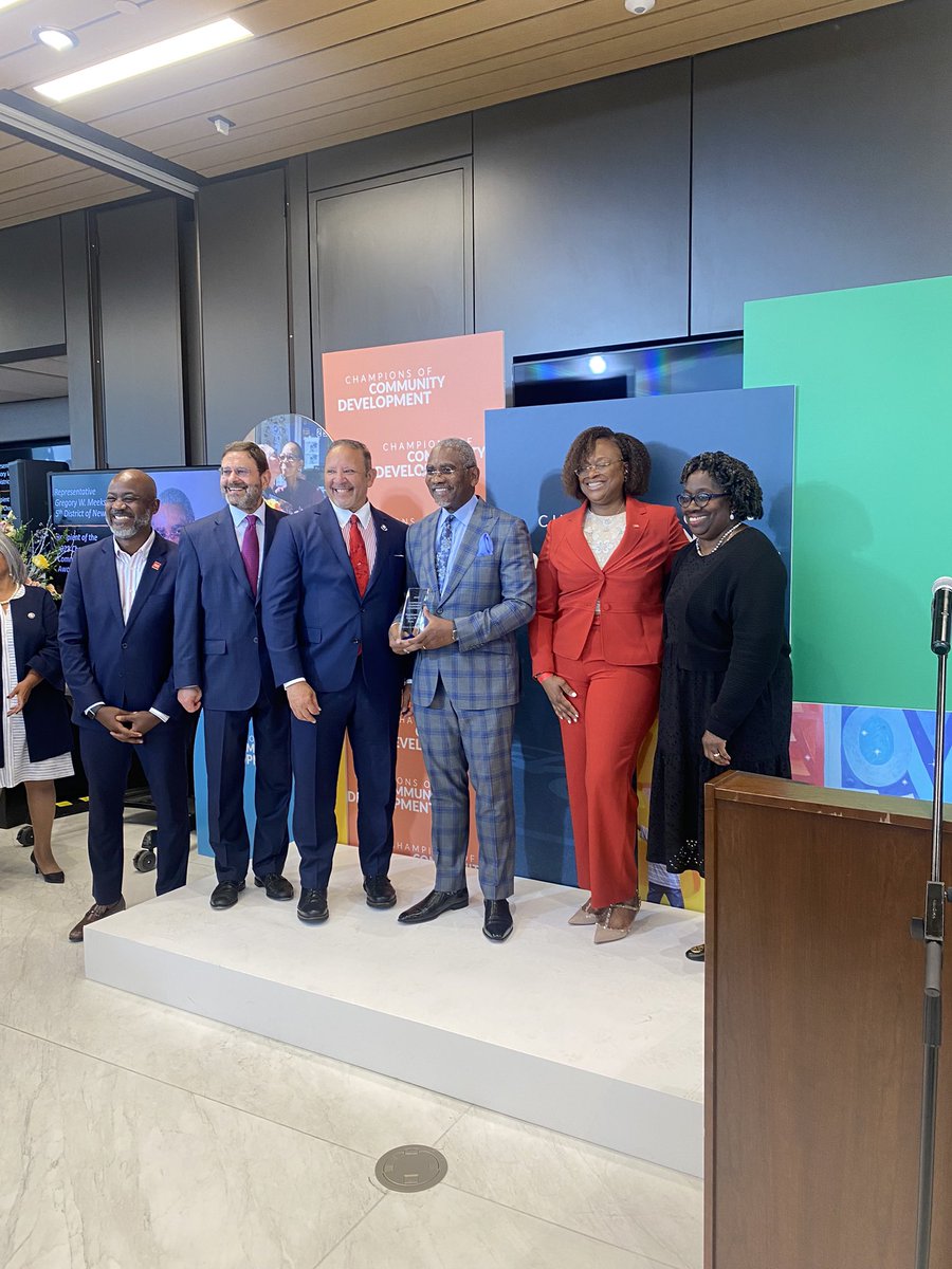 LISC Policy (@lisc_policy) on Twitter photo <a href="/repcleaver/">Rep. Emanuel Cleaver</a> <a href="/natlhousingconf/">NHC</a> <a href="/LISC_KC/">LISC - Kansas City</a> <a href="/_NCST/">National Community Stabilization Trust</a> .<a href="/RepGregoryMeeks/">Rep. Gregory Meeks</a>, is one of the leading voices in Congress on protecting and strengthening the Community Reinvestment Act, which remains one of the most important resources for driving capital into underserved communities.
Congratulations on your award, <a href="/RepGregoryMeeks/">Rep. Gregory Meeks</a>! <a href="/repcleaver/">Rep. Emanuel Cleaver</a> <a href="/natlhousingconf/">NHC</a> <a href="/LISC_KC/">LISC - Kansas City</a> <a href="/_NCST/">National Community Stabilization Trust</a> .<a href="/RepGregoryMeeks/">Rep. Gregory Meeks</a>, is one of the leading voices in Congress on protecting and strengthening the Community Reinvestment Act, which remains one of the most important resources for driving capital into underserved communities.
Congratulations on your award, <a href="/RepGregoryMeeks/">Rep. Gregory Meeks</a>!