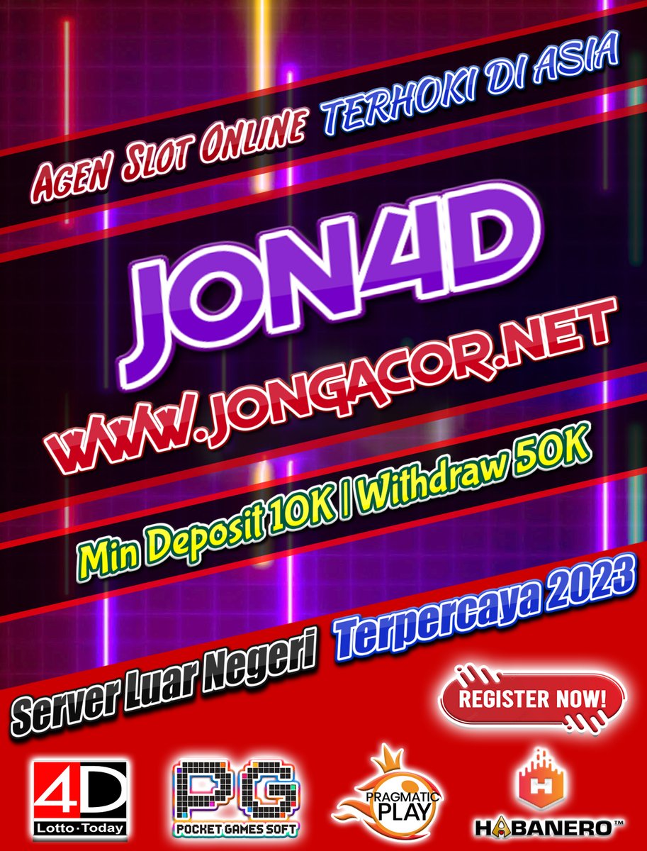JonFatto's tweet photo. Agen Slot Online Jon4d , Server Luar negeri terpercaya 2023
Deposit Receh Sudah Bisa CUAN WD BESARRR !!! 
Ayok gabung ke situs kami , jangan sia siakan Kesempatan KEmenenangamu bersama Ribuan Member kami BOSKU!!
Kujungi Link HOKI DISINI --->>>🌍: https://t.co/PqH1T5qQGT https://t.co/2WBC5rBmve