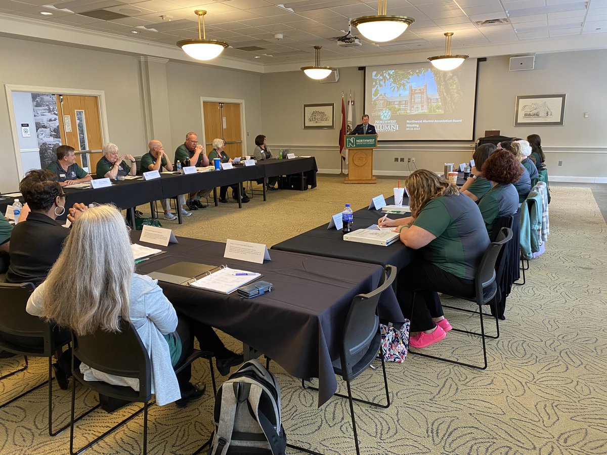 Great getting to chat with the <a href="/NorthwestAlumni/">Northwest Alumni</a> association this afternoon!